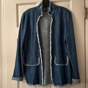 Women's Blue Denim Jean Jacket